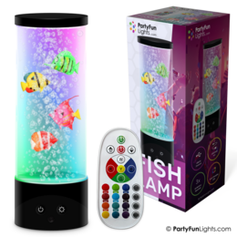 Nemo fiskelampe - Multi-Color RGB - Virker på USB - Batterier