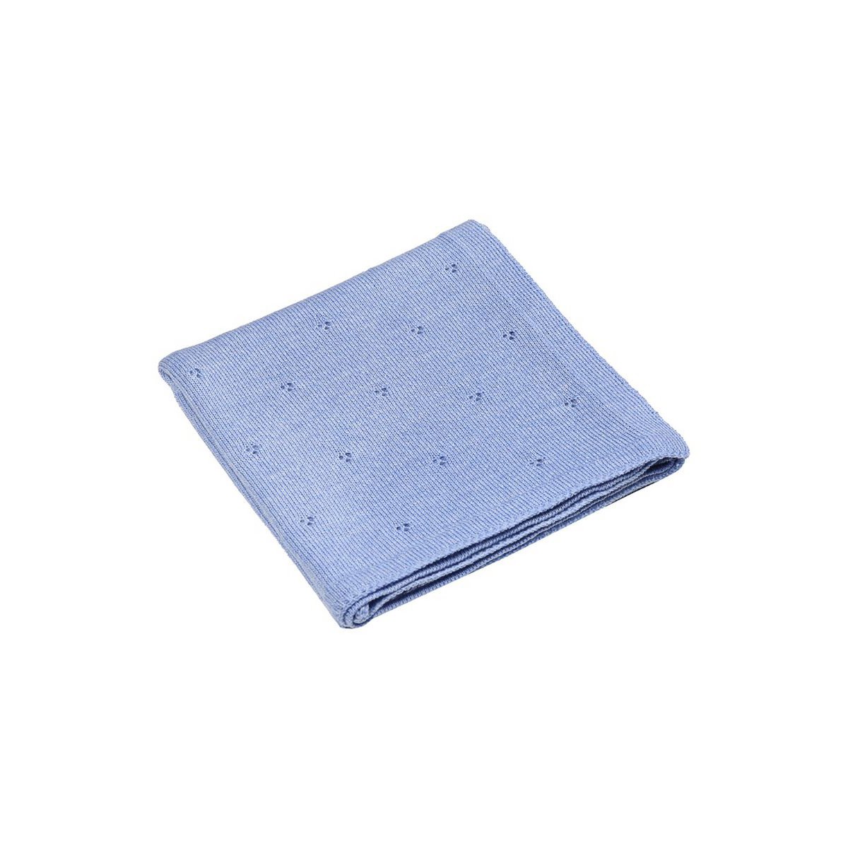 Coperta per bebè APOLLO – 100% lana merino – blu