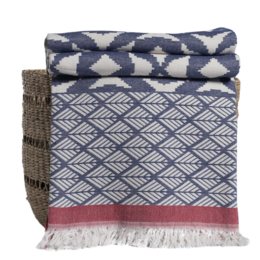 Jacquard Hamam Plaid 'May' 170x130 cm