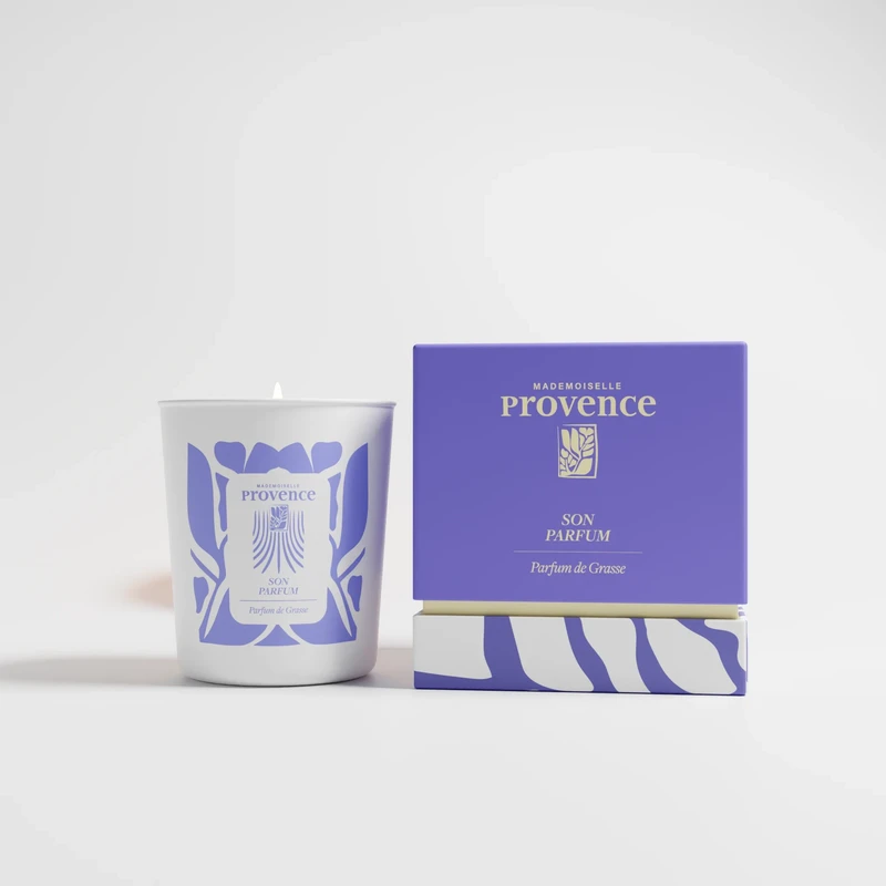 Scented candle - Mademoiselle Provence - 160g