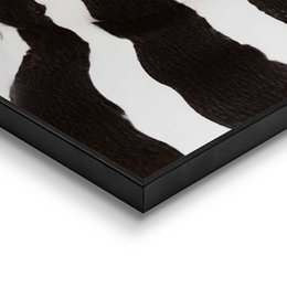 Gerahmtes Bild Slim Frame Ssshhh! 70x50