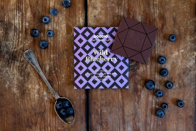 Cioccolato ai Mirtilli Selvatici 61%