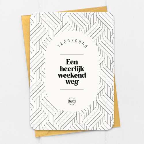 Tegoedbon | Een heerlijk weekendje weg