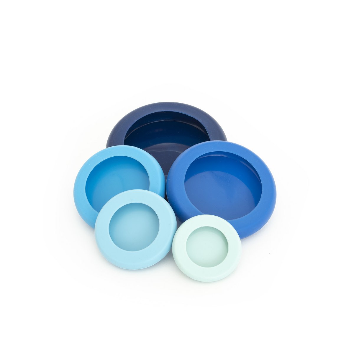 FOOD HUGGERS®    set of 5 Ice Blue