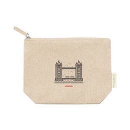 Personalisierbares Federmäppchen aus 100 % recycelter, umweltfreundlicher Baumwolle