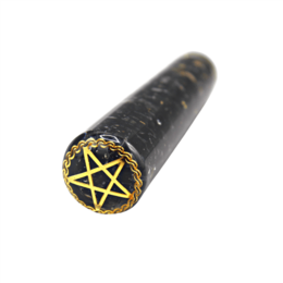 Orgone Wand Round-Black Tourmalinepentacle