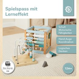 Motor cubes forest animals wood FSC®