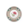 Plate Blushing Birds Khaki 17cm