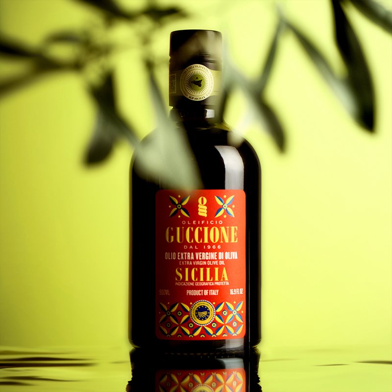 Guccione IGP SICILIA 500ml - Aceite de Oliva Virgen Extra Premium