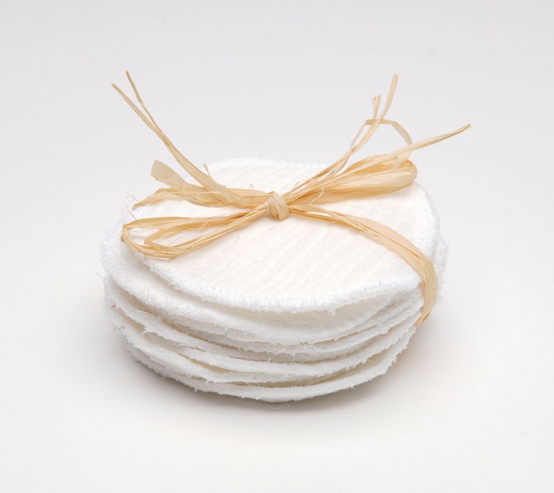 Muslin make-up removal pads (set of 10)