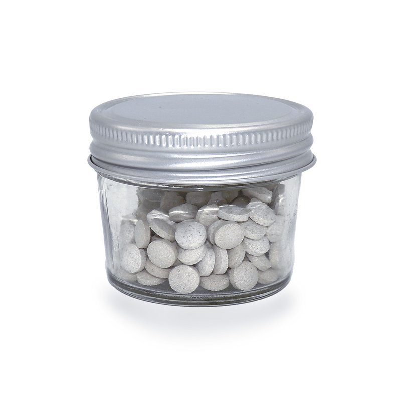 The glass storage jar