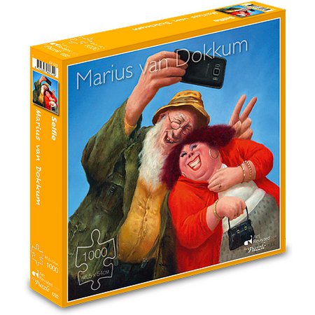 Puzzel - Selfie 48,5x68cm - 1000 stk