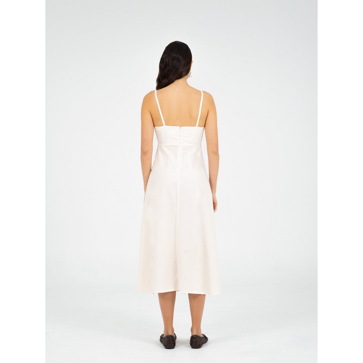 Lux-Kleid mit Palmen-Print