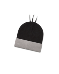 koaa – The Little Mole – Czapka Maskotka czarno/szara