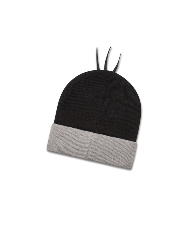 koaa – The Little Mole – Czapka Maskotka czarno/szara