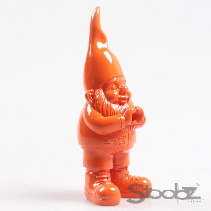 STOOBZ DESIGN – GNOME HEART 8x10x20 CM ORANGE