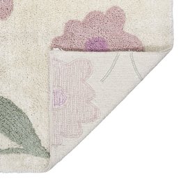 Sunny Flowers Pink designer children's rug