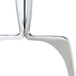 Tavolino in metallo rotondo ø 45 x 56 cm tavolo decorativo in marmo Sohoo con cornice argento o oro