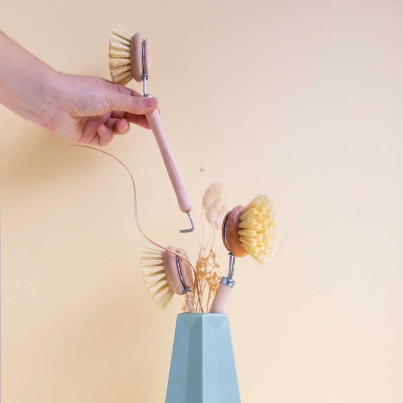 Brosse vaisselle écologique | Tête amovible