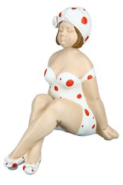 Figura poli "Becky" rosso/bianco VE 2 so