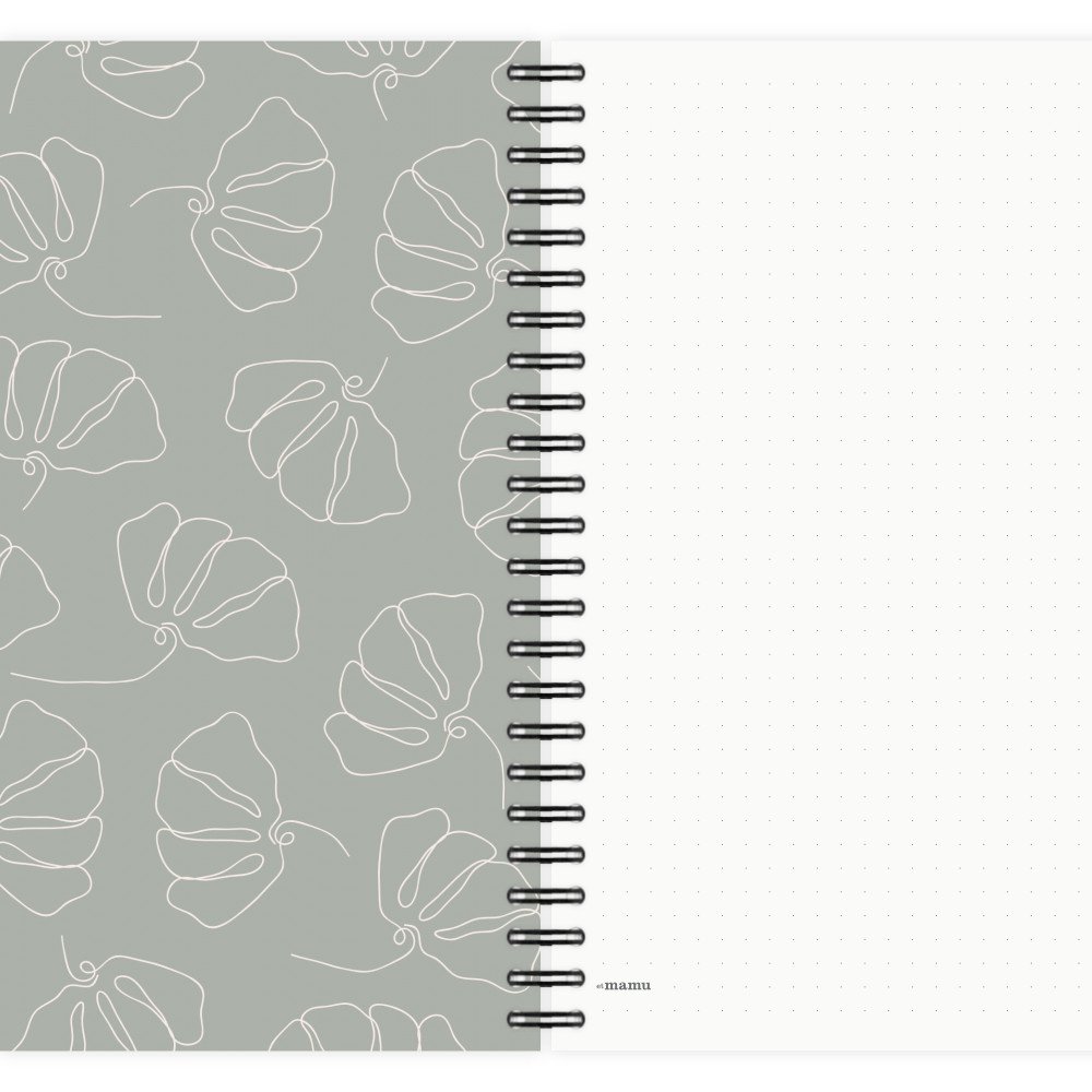 Blocco note Linea Fiori A5