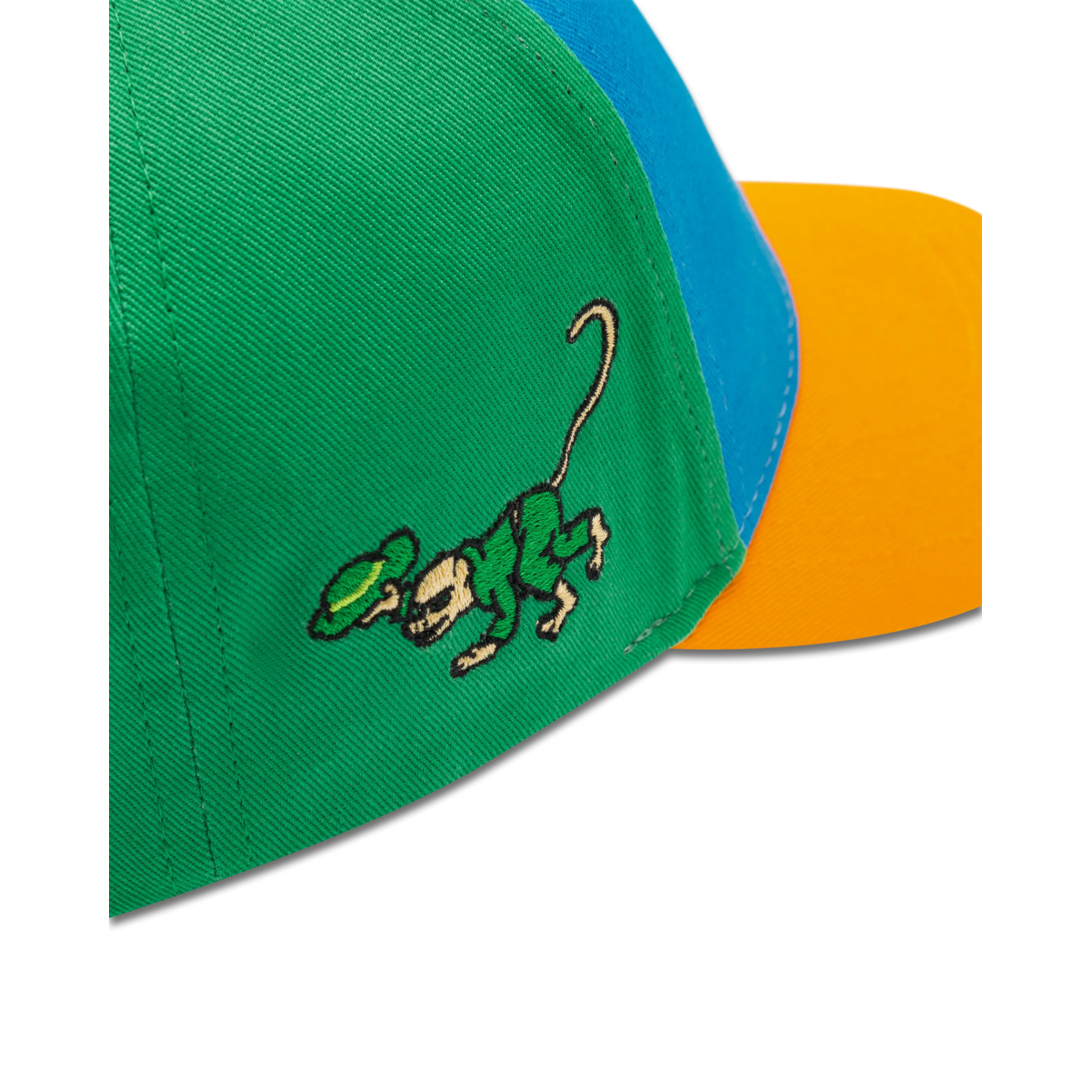 koaa – Pippi Langstrumpf “Kunterbunt” – Basecap blue/green/pink