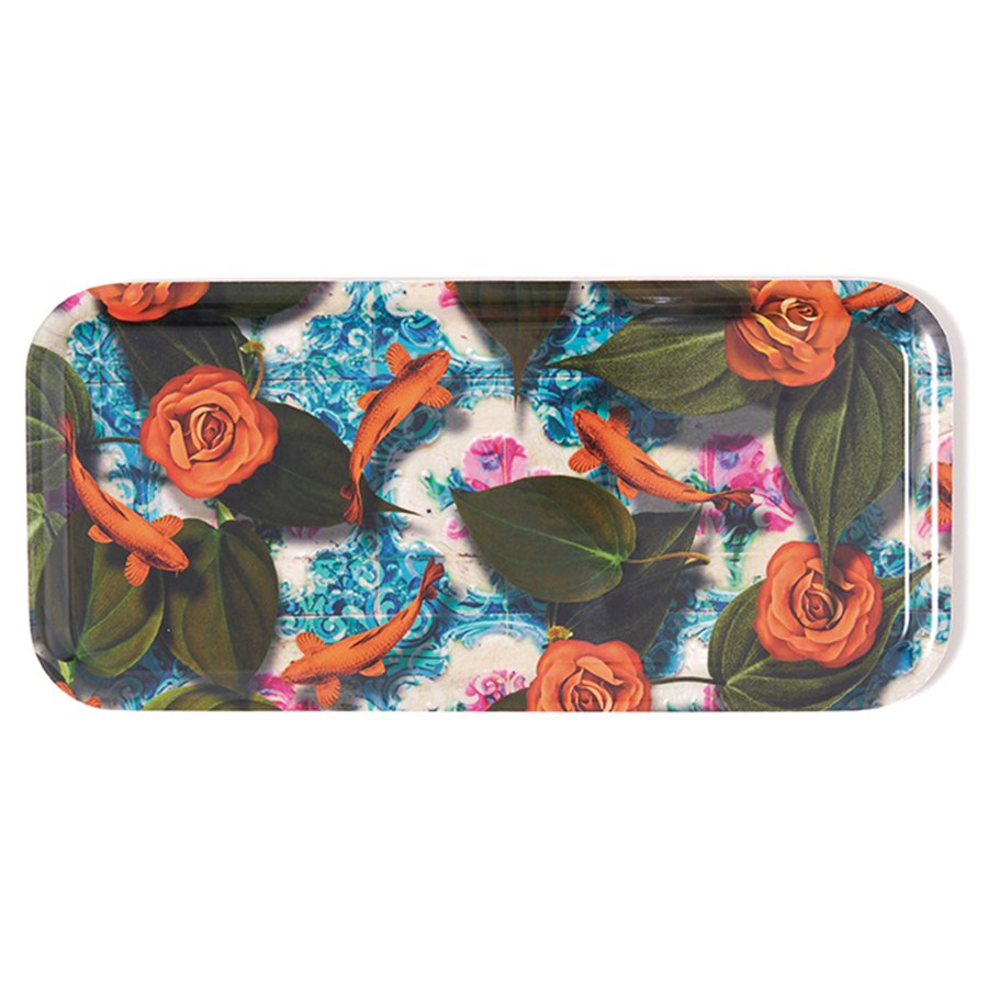 Azulejo rectangular tray