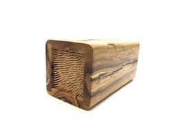 Messerblock DESIGN aus Olivenholz