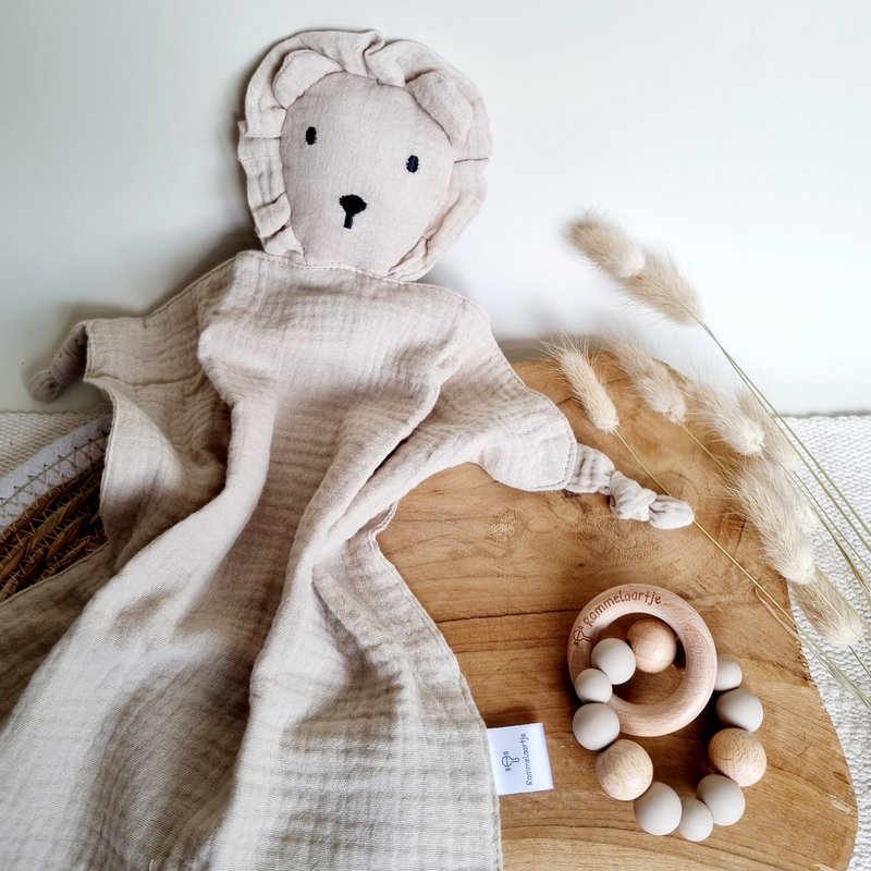 Hydrofilt krammedyr Løve - Beige