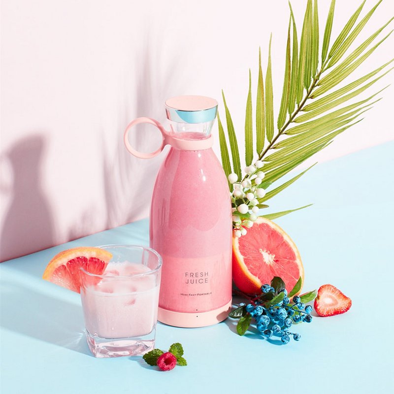 350ML elektryczna sokowirówka Blender mikser USB akumulatorowa maszyna gospodarstwa domowego przenośny Blender Maker Cup zestaw narzędzi kuchennych