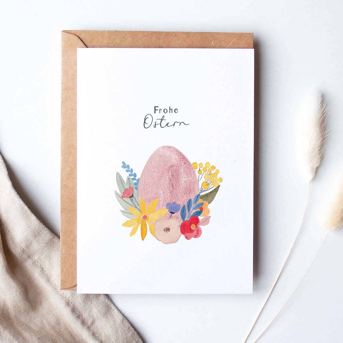 Folding card "Osterei"