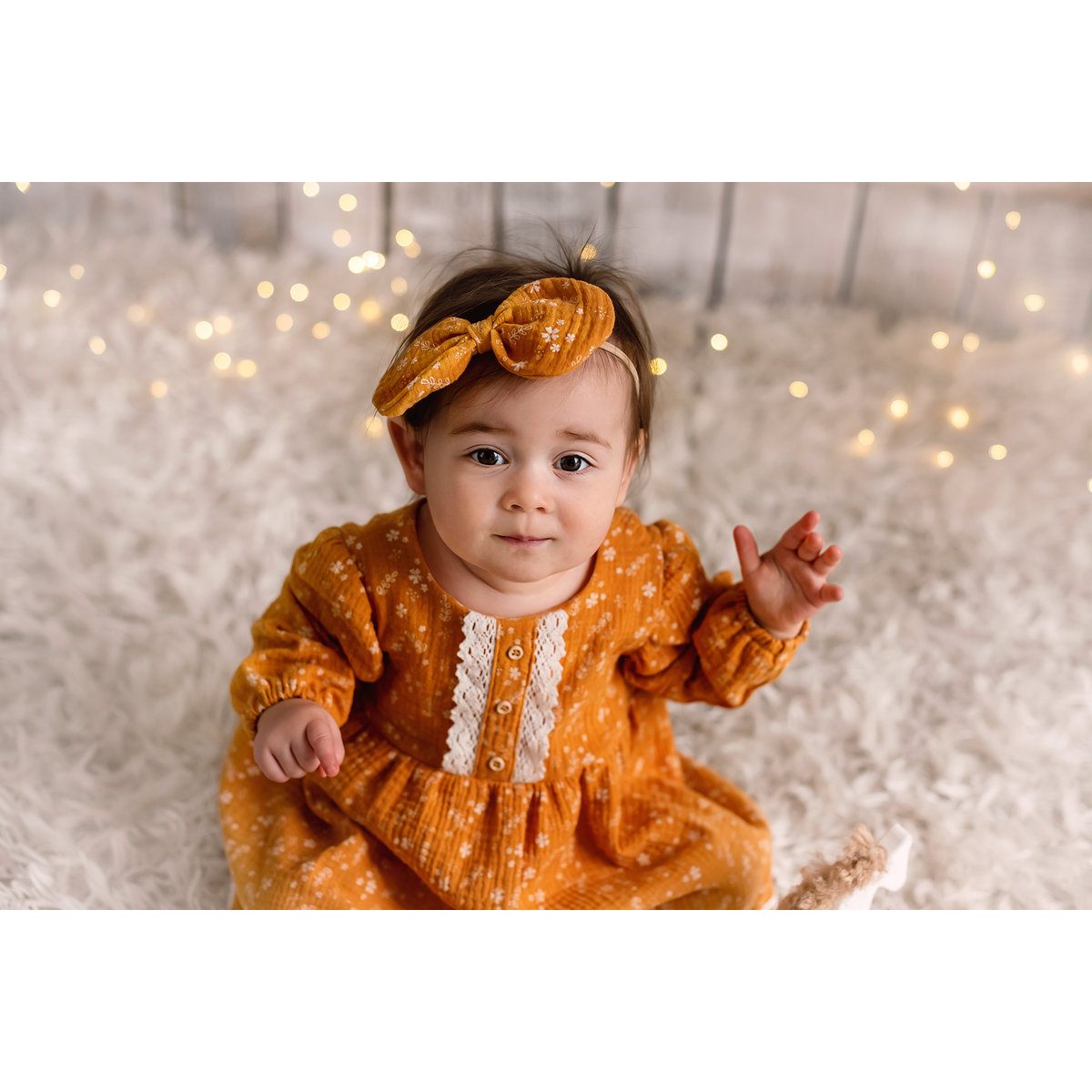 Robe mousseline Steff pour bébé fille