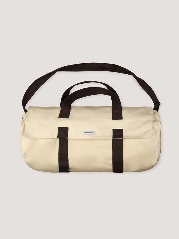 Borsa sportiva Form Beige e Marrone