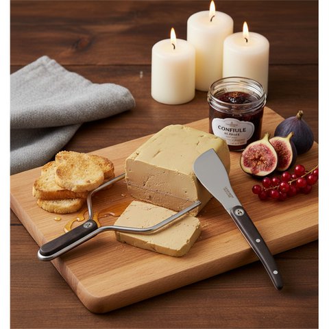 Laguiole Heritage Box – 2 Foie Gras Tools – Resinated Wood Handle