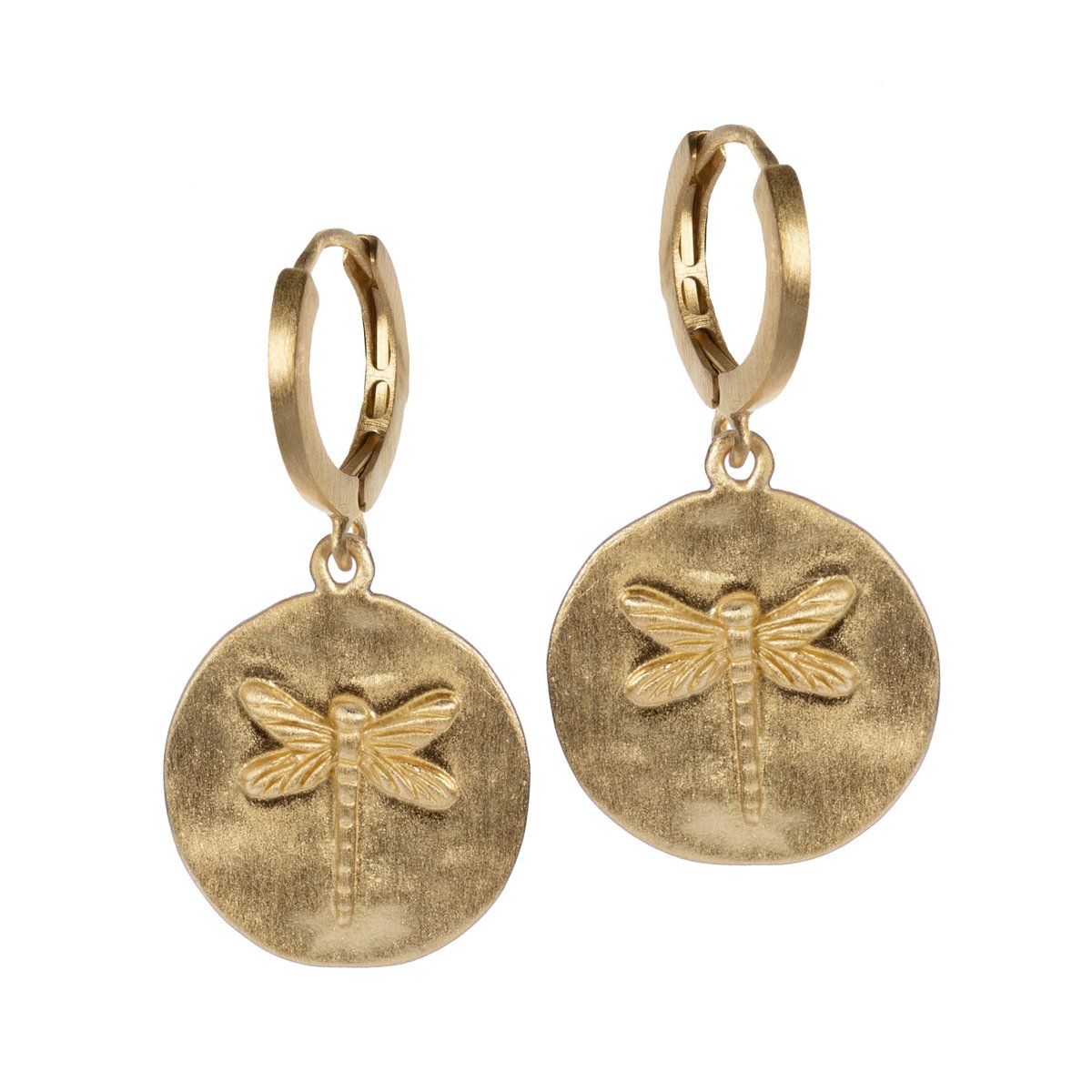 flying gold hoops