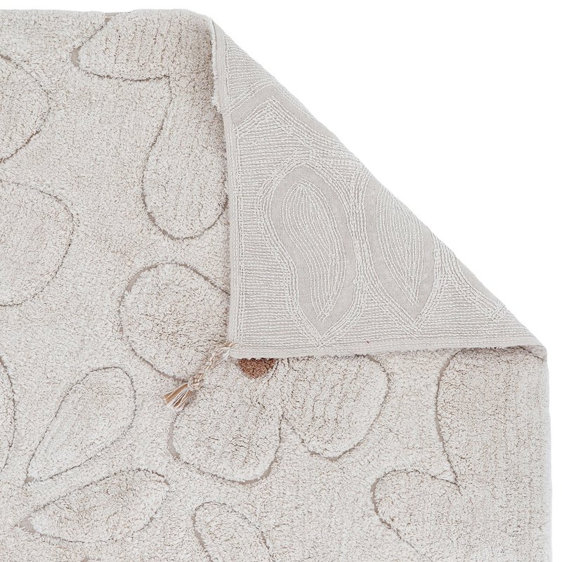 Wasbaar katoenen kinderkamertapijt met bloemenpatroon GENTLE FLORA