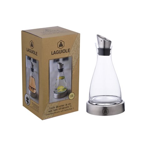 Karaf in glas 1,78 ml, 22x12 cm