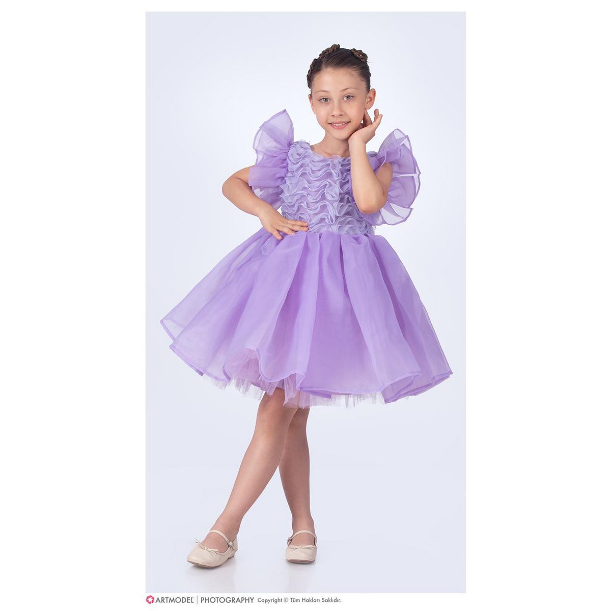Kinderkleid 4-12y.