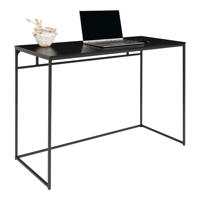 Vita Desk - black, steel, 100x45x75cm