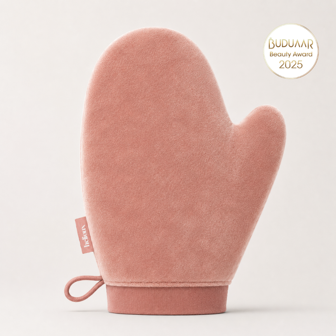 HELIOUX® VELVET SELF TANNING MITT