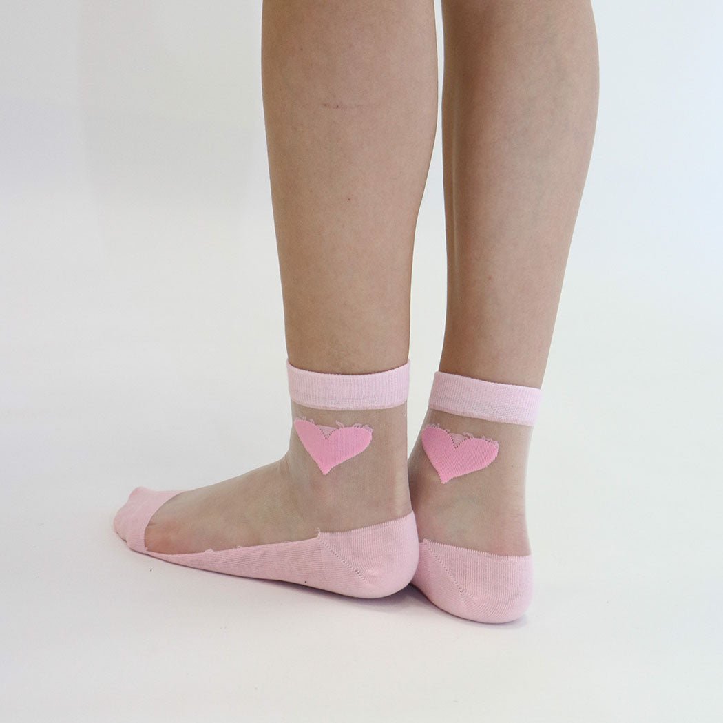 Resistente voile sokken - Amour