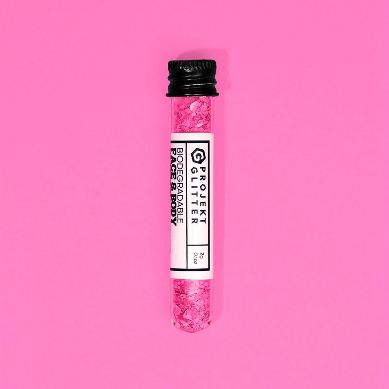 Framboise Bruine Eco Glitter