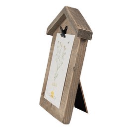 Fotolijst 17x3x21 cm Bruin Hout Fotohouder