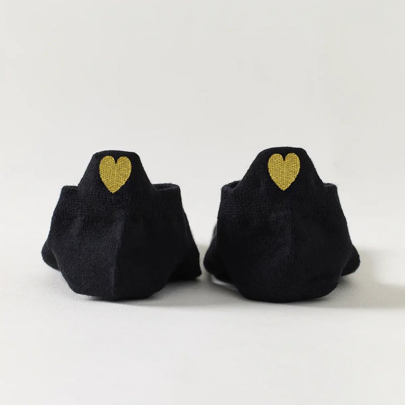 Goldherz-Zungensocken für Damen I 35-41