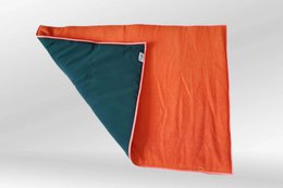 Reisematte Travel Mat Picknicker dunkelgrün orange