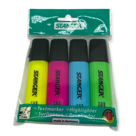 Timmy Toys- VD003 - Markers 4pcs - 4 kleuren - 1 stuk