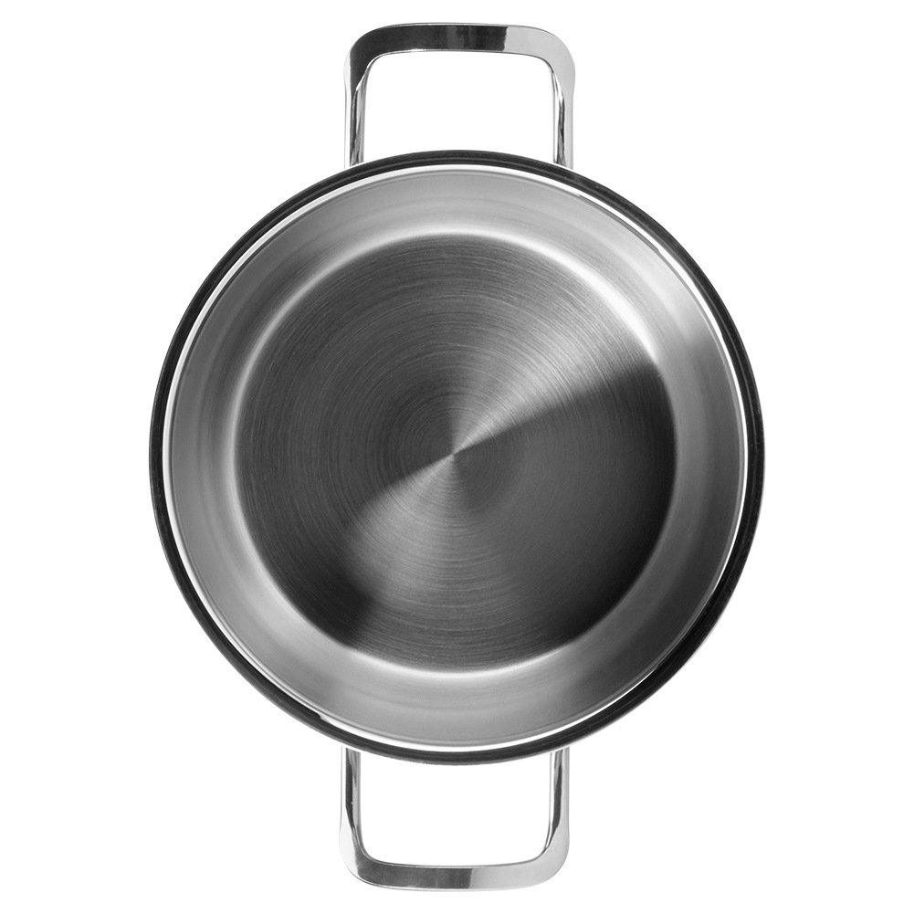 Pot Steel with Lid ANETT 18 cm, 3.5 l