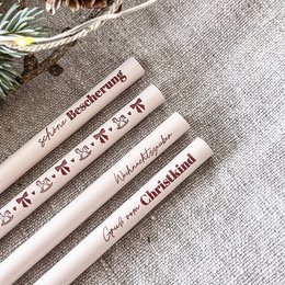 Potlood CREAM - Groeten van het Christuskind