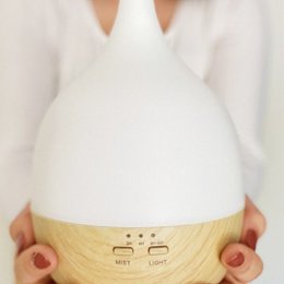 Close 2 Nature 2.0 also night light - Geurwolkje® Diffuser - Light wood - 200 ml - Recommended retail price €44.95