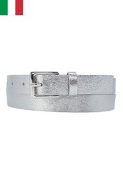 Cinturón mujer piel vacuno ancho 25mm Made in Italy IT25
